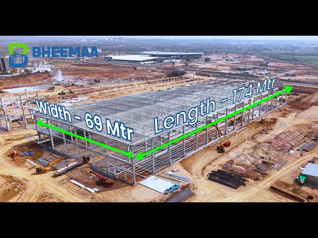 Building Big with Bheemaa Infra — 2,500 MT Steel Warehouse