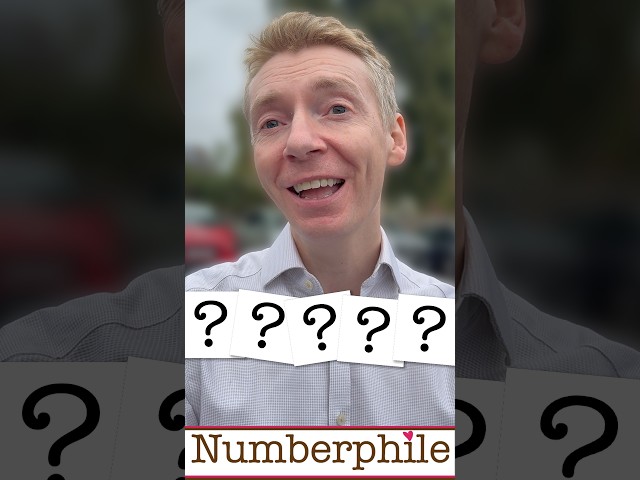 Blind Ranking Numbers (James Grime)