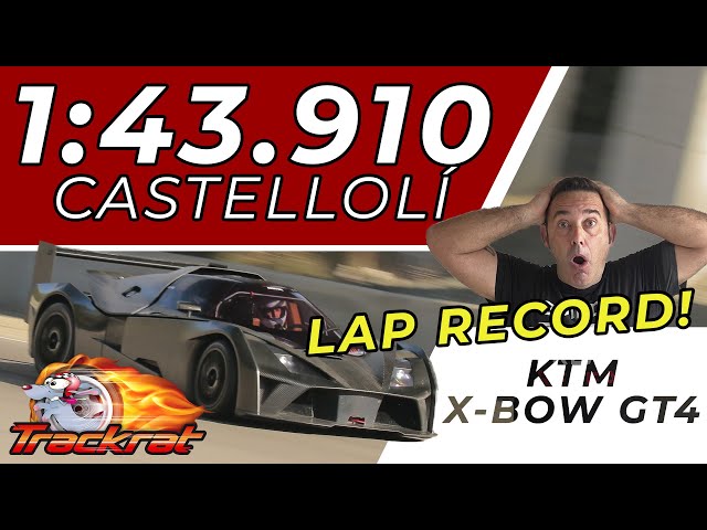 Parcmotor Castellolí - KTM X-Bow GT4 - 1:43.910 Hotlap record