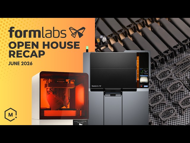 We Got Hands-On With Parts From Formlabs' Most Powerful SLS Printer Yet: Fuse X1 Open House Recap