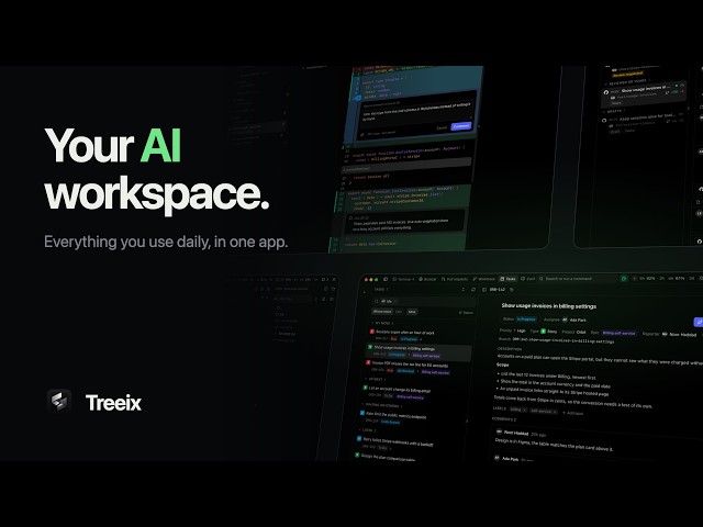 INTRODUCE TREEIX - AI WORKSPACE FOR AGENTIC CODING