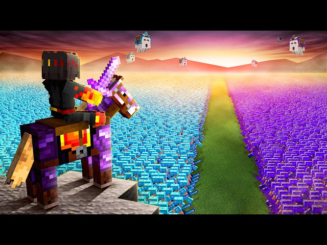 1000 VS 1000 Player Minecraft Civil War