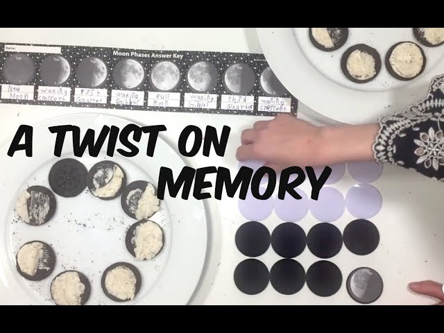 Phases of the Moon with Cookies and a Game