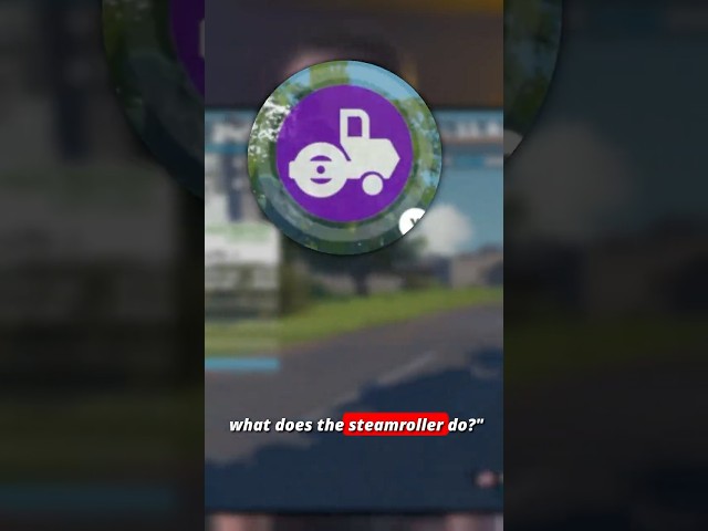 What does a Steamroller Power up do? #zwift