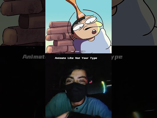 Not Your Type Animation My First Reaction | Animate Like Not Your Type | Nothing Animate