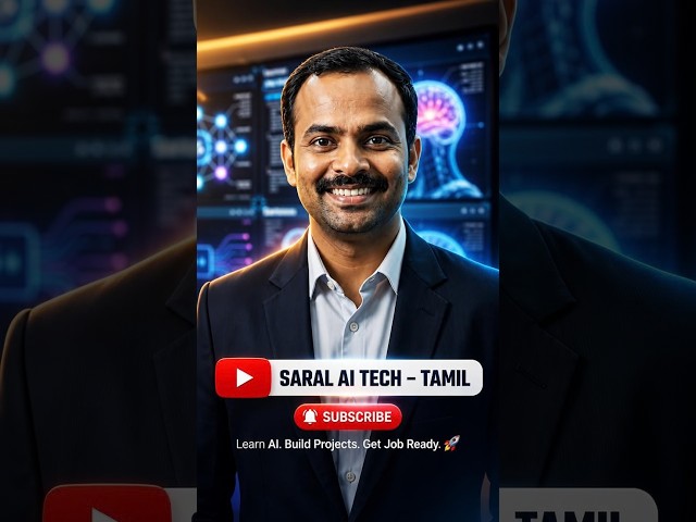 RAG & AI Agent Workflow Explained in Tamil | End-to-End Architecture & Real Example