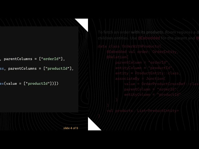 How to Extract Data from Relational Tables Using Android Room