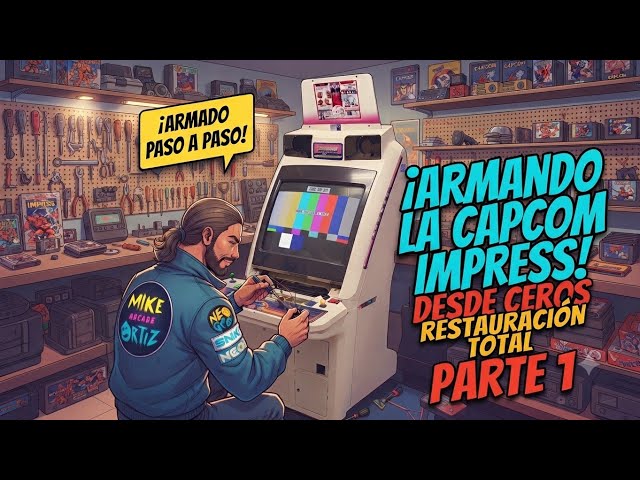 ASSEMBLING THE CAPCOM IMPRESS! From Scratch: Full Restoration (Part 1)