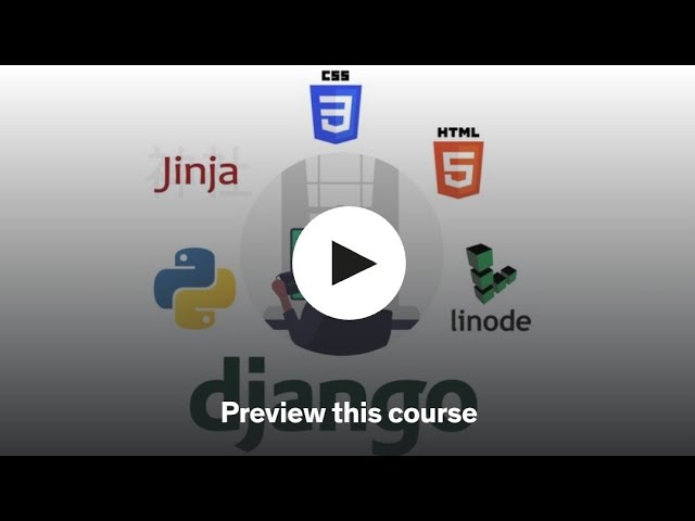 Django 4 and Python Full-Stack Developer Masterclass
