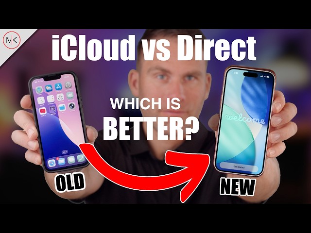 Best Way to Transfer Data to Your New iPhone (Cable vs Wireless vs iCloud)