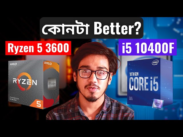 Ryzen 5 3600 vs Intel Core i5 10400F | Which Processor To Buy In 2021? | i5 10400F vs Ryzen 5 3600!
