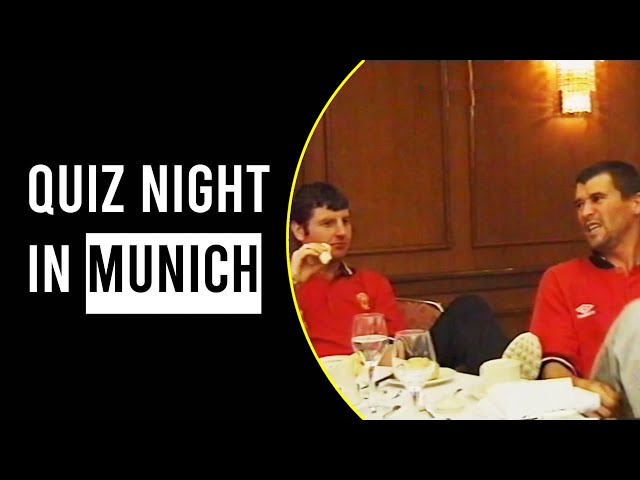 Quiz Night in Munich | Manchester United | September 1998