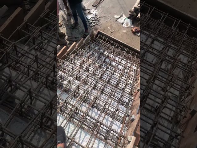 ZikZak Staircase Rebar #rebar #stairs #civilengineering #construction