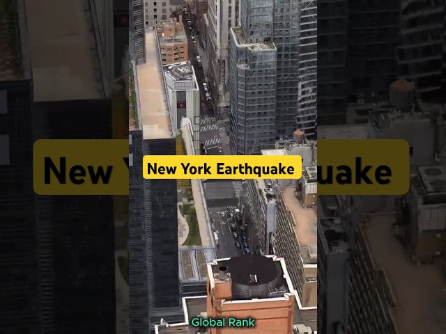 Earthquake in New York? #shorts