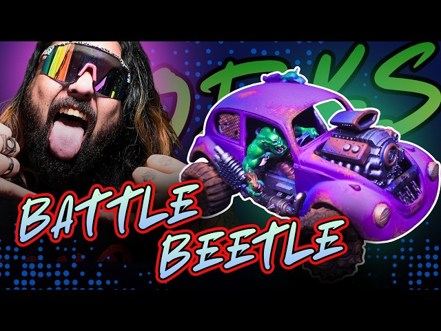 The SNEAKIEST Ork Vehicle I’ve Ever Kitbashed: A Warhammer 40k Battle Beetle