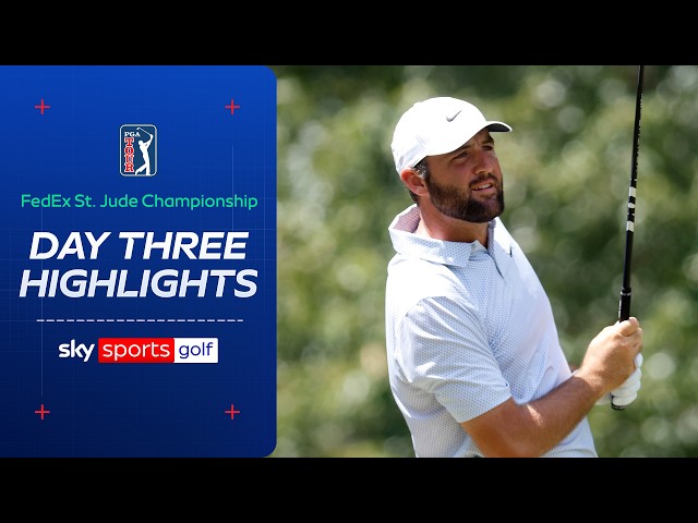 Scheffler holds two-shot lead ahead of red-hot Burns | FedEx St Jude Championship Highlights