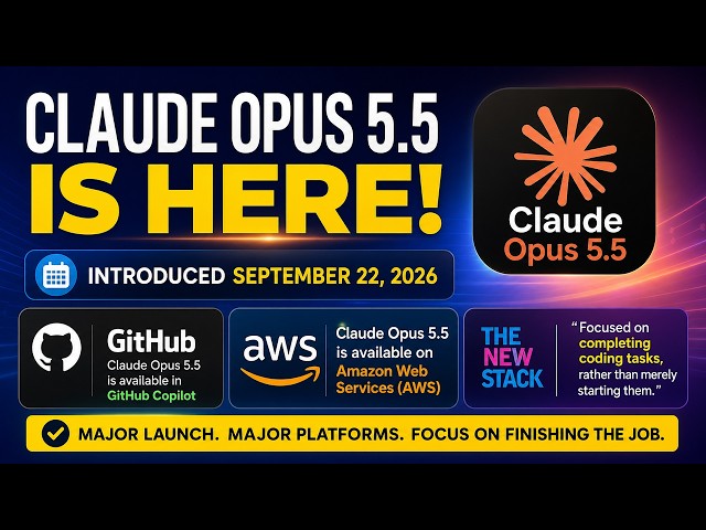 Claude Opus 5.5  Create an accurate, engaging explainer video about this trending topic for a genera