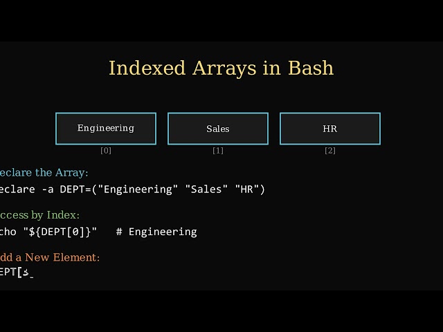 Shell scripting Lesson 6