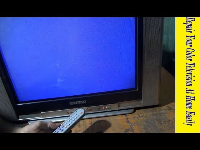 How To Repair Problem When Remote Not Working In Color Television (Part 1) - Bengali Tutorial