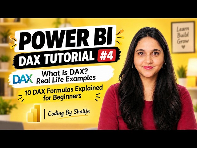 What is DAX in Power BI? Explained with Real Examples | DAX Tutorial #4