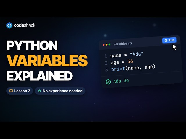Python Variables for Beginners, Plus the 4 Mistakes to Avoid