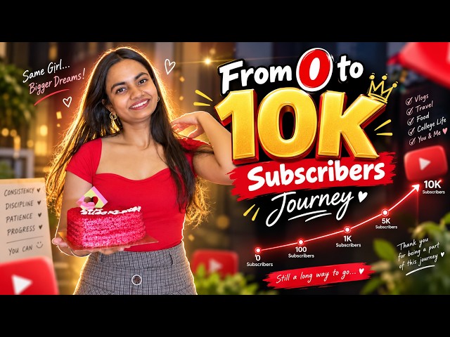 My Journey from 0 to 10K Subscribers | Daily Vlog | Day 31/100