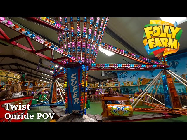 Twist - Folly Farm Adventure Park & Zoo 2026 (Onride POV)