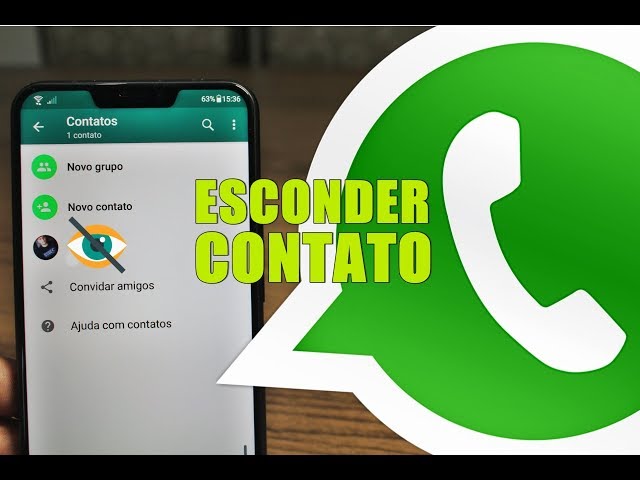 TRICK! How to HIDE a WhatsApp CONTACT [Without installing anything]
