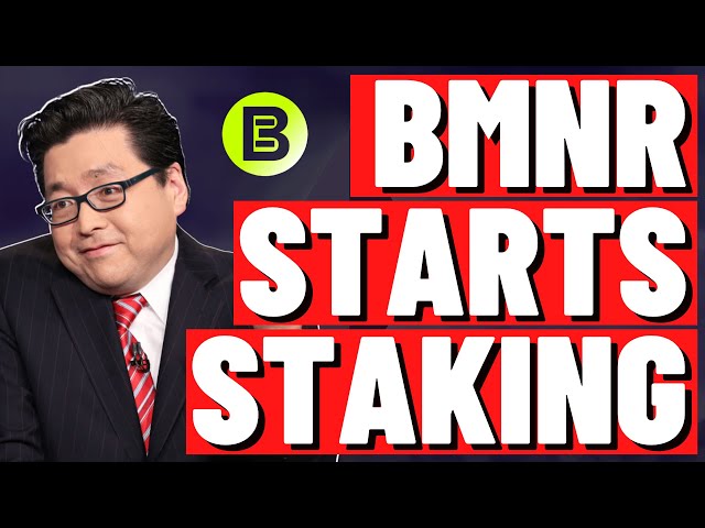 BMNR Quietly Starts Staking... THIS Happens NEXT