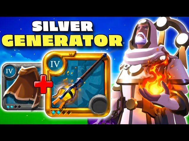 ULTRA CHEAP Fire Staff Build PRINTS SILVER! 👑 | Albion Online Solo PvP