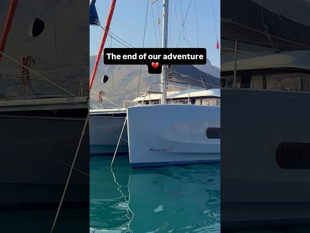 It’s time for someone else to take Rúna on her next adventure 😢💙⛵️ #sailinglife