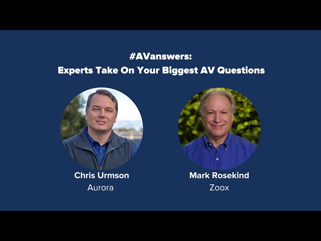 PAVE's Virtual Panel "#AVanswers: Experts Take On Your Biggest AV Questions" -  Full Recording