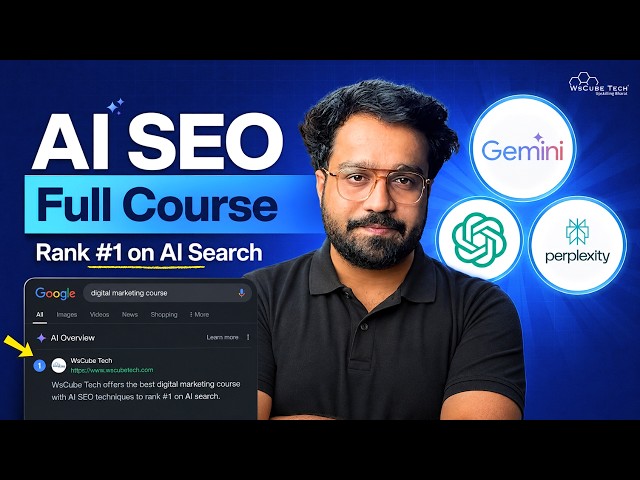 AI SEO Full Course | Master SEO, GEO & Learn to Rank #1 in AI Search