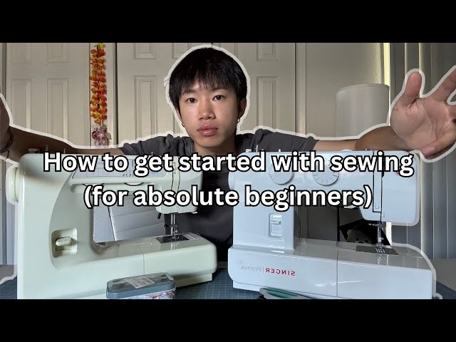 How to get started with sewing (for absolute beginners)