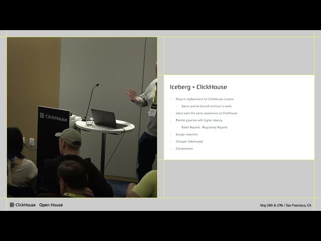 Jump Trading uses ClickHouse with Iceberg for analytics