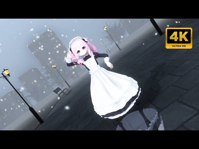 💃MMD💗Milltina ミルティナ (younger + pink hair) Decorator A【4K UHD】VRChat Nero's MMD world