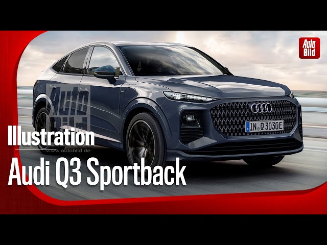 Audi Q3 Sportback | Illustration by Bernhard Reichel
