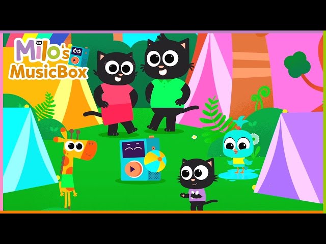 🎶 Rain, Rain, Go Away | Milo's MusicBox – Nursery Rhymes & Kids Songs