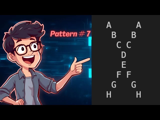 Pattern with Nested Loop # 7 | Programming Fundamentals (C++)