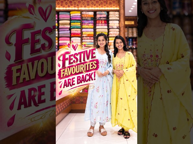 Festive Favourites Are BACK! ✨ | New Festive Collection | She Needs Saree World