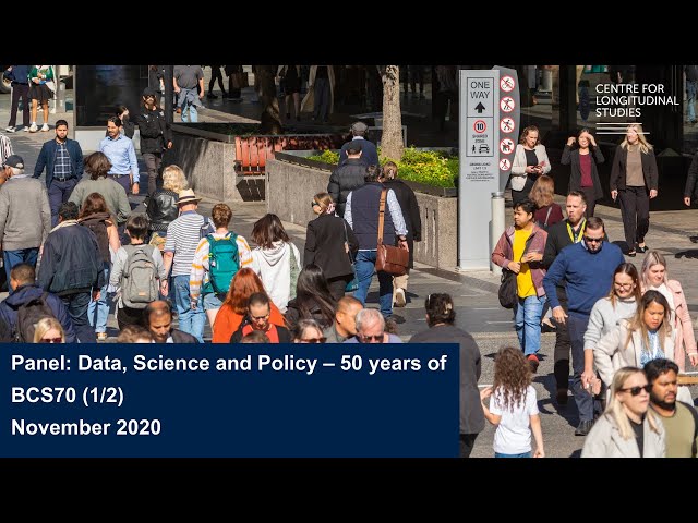 Panel: Data, Science and Policy – 50 years of BCS70 (2/2)