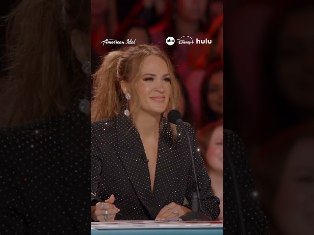 Carrie Underwood LOVES HER! #Americanidol #idol #shorts #singer
