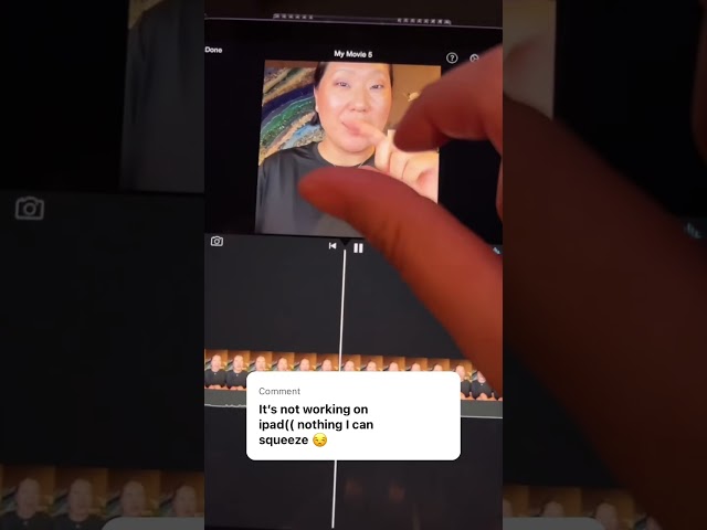 Edit vertical videos in iMovie #shorts #imovie #verticalvideotutorials