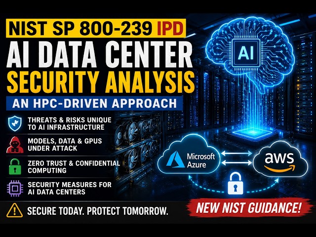 NIST SP 800-239 Explained | AI Data Center Security, HPC, GPUs & Zero Trust