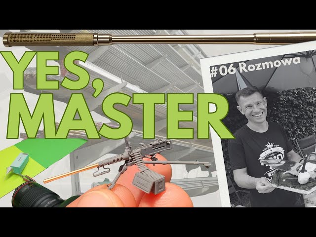 #06 Rozmowa z Piotrem Czerkasowem z MASTERa | historia modelarza i jego firmy | toczenie i druk 3D