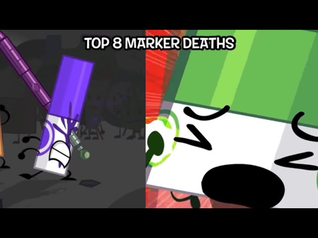 Top 8 Marker deaths 🖊️ 💡 💀 