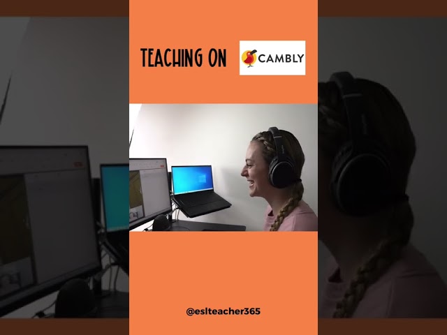Easiest way to teach online?! 🤯 Cambly Online Teaching