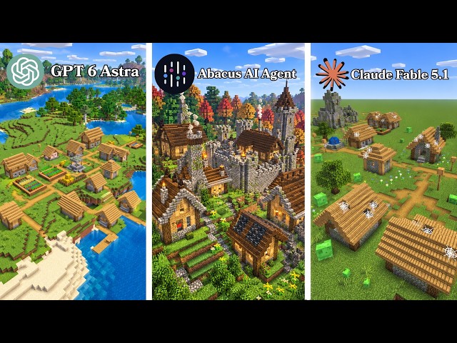 I let AI completely Revamp Minecraft Villages