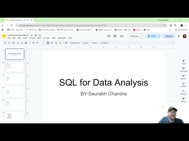 SQL Course Intro