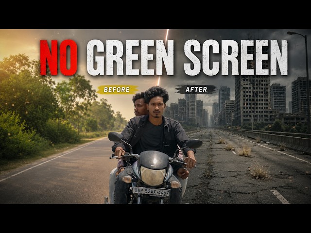 Realistic Background Change Without a Green Screen using Free Ai